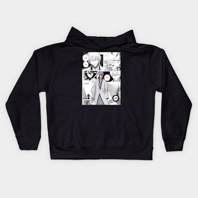 Gin Ichimaru Kids Hoodie by Jinwoo